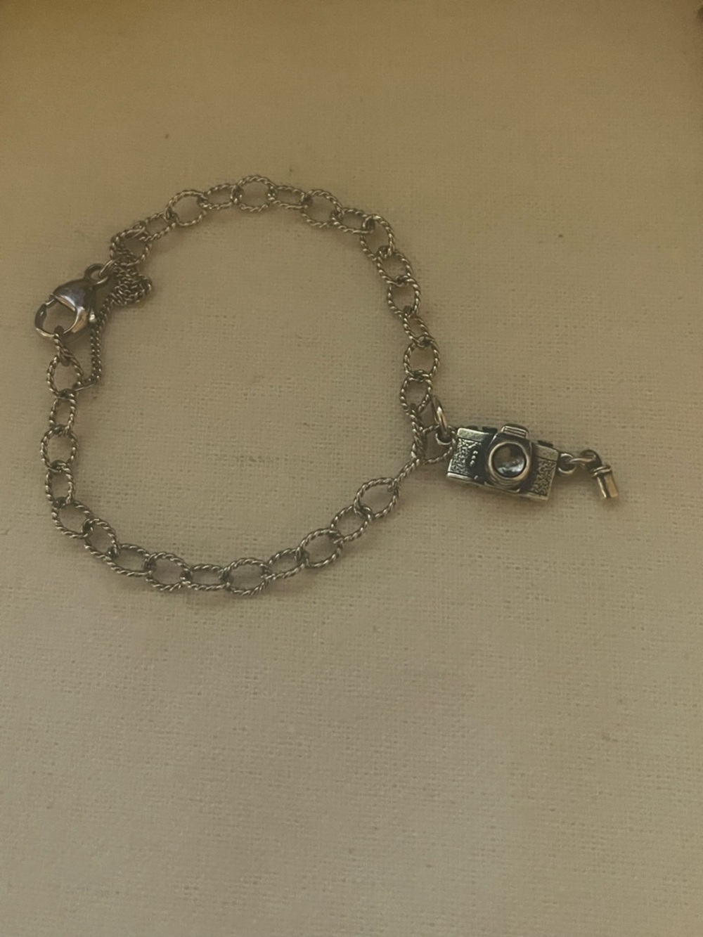 Authentic real, James Avery Charm Chain Bracelet in 925 silver